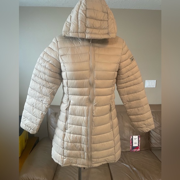 Reebok womens Toffee Longline Packable Puffer jacket - Picture 3 of 3